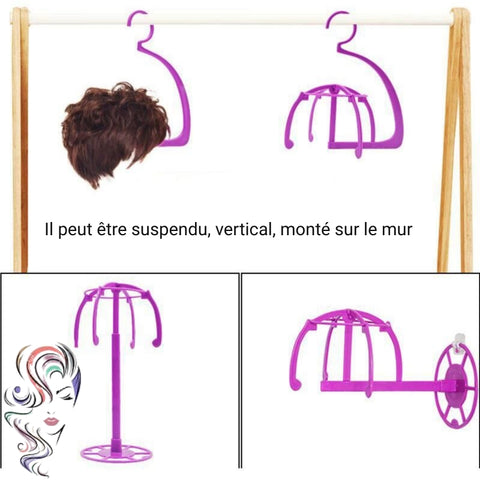 support pour cheveux